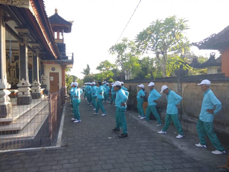 KEGIATAN RUTIN LANSIA BANJAR TAUMAN