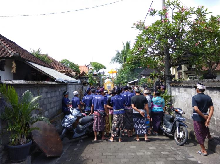 Kegiatan Suka Duka Warga Banjar Tauman