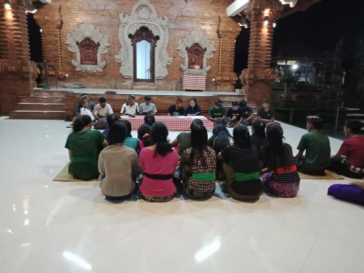 RAPAT EVALUASI STT DWI SARTIKA PUTRA