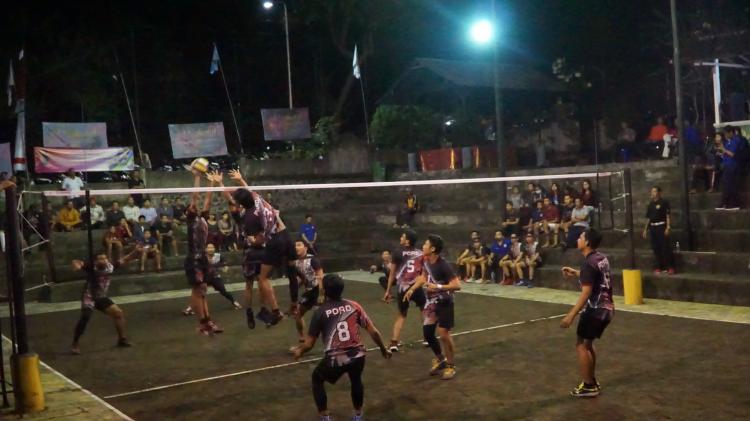 Serunya Turnamen Bola Voly Katar Cup 1 Hari Ke dua