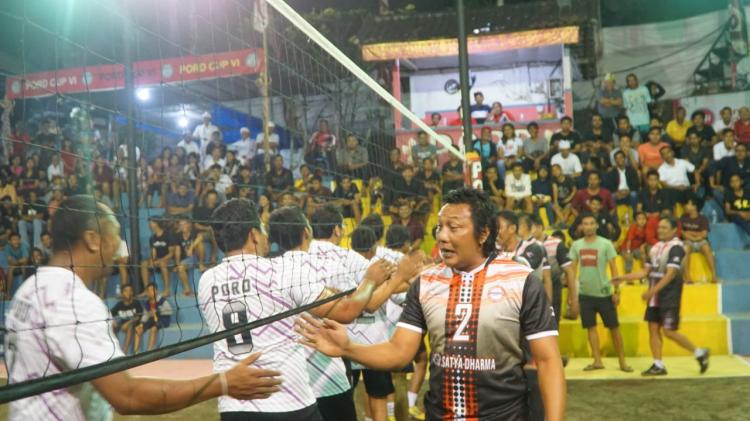 Tim Legend Voli PORD Tumbang