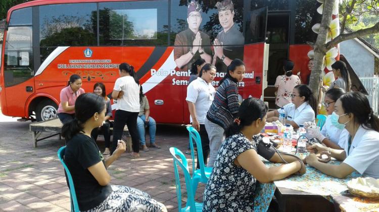 Mobil Layanan Kesehatan Perempuan MAWAS Sasar Kaum Hawa Br. Tingas