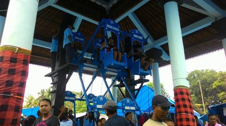 Ayunan Jantra yang Legendaris lestari di Desa Mengwi