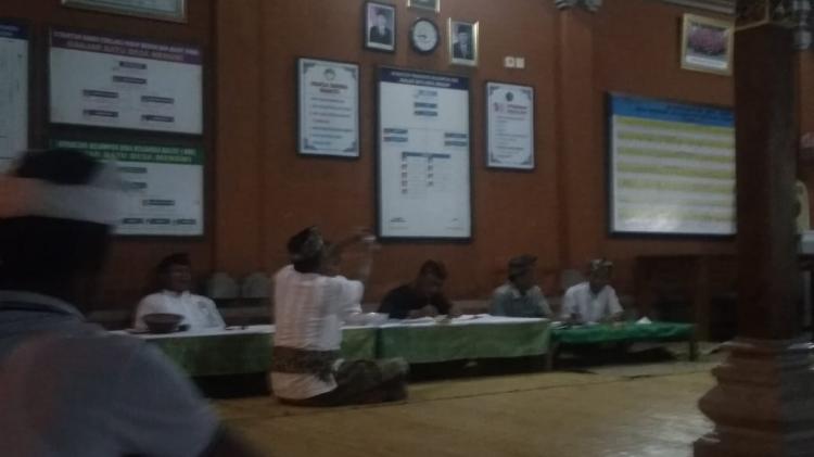Berjalan Demokratis, pemilihan wakil BPD Br. Batu melalui voting dalam parum