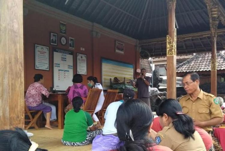 Cegah TBC di Banjar Batu Mengwi, PPTI berikan Sosialisasi