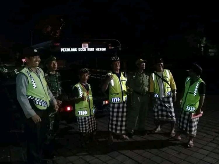 Patroli di malam Pergantian Tahun Baru 2019