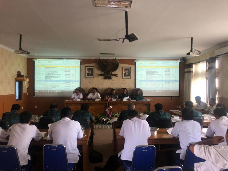 Sidang BPD tentang Rancangan APBDes Mengwi Tahun Anggaran 2019