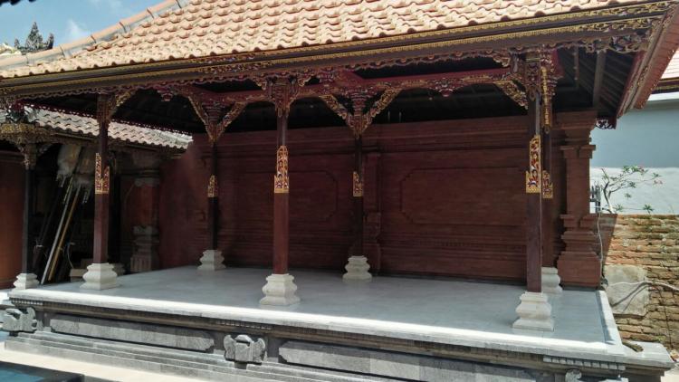 Rampung, Bale Pesandekan Pura Gunung Agung Pemaron Munggu