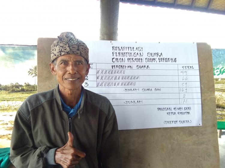 EUPHORIA PEMILIHAN PEKASEH SUBAK BERGIDING DESA PANGSAN