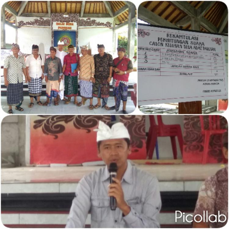 IDA BAGUS SURYA DARMA KELIHAN DESA ADAT PANGSAN TERPILIH