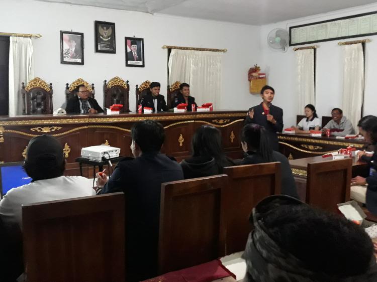 PEMBINAAN ADMINISTRASI KARANG TARUNA DESA PANGSAN DARI FORUM KARANG TARUNA KECAMATAN PETANG