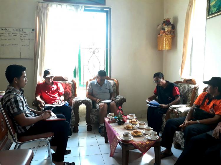 RAPAT KOORDINASI PENYEMPURNAAN RAB TIM PELAKSANA KEGIATAN DESA PANGSAN