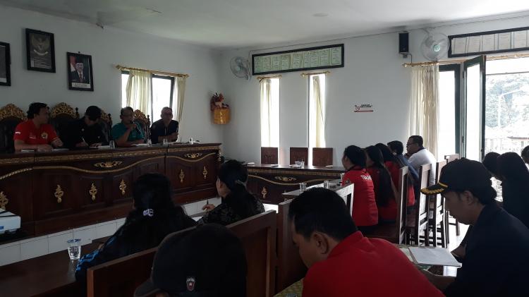 RAPAT KOORDINASI PROGRAM BIMBEL BUANA EDUCATION DESA PANGSAN