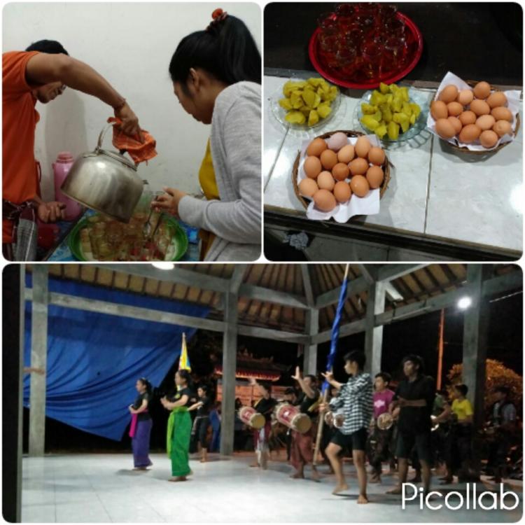 SINERGITAS KARANG TARUNA DAN PERANGKAT DESA PANGSAN SAAT LATIHAN BELEGANJUR JONG GEMBYONG