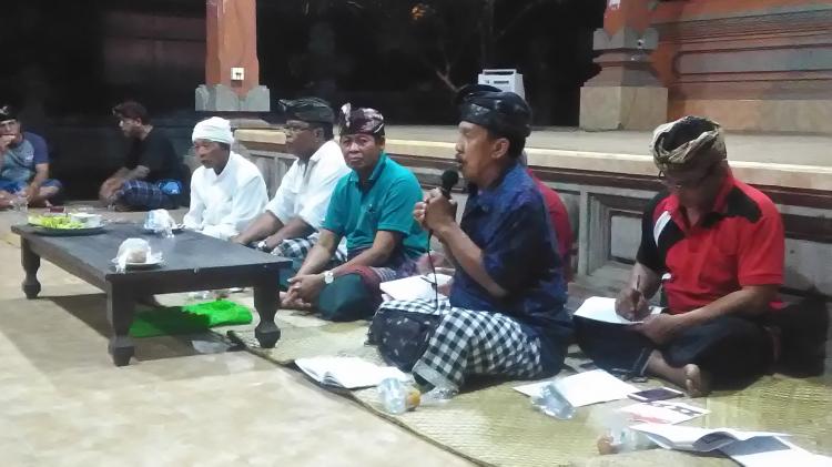 SOSIALISASI DI DESA PANGSAN MENUJU PEMILIHAN GUBERNUR DAN WAKIL GUBERNUR 2018