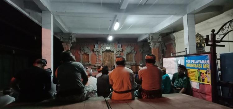 Sangkep Krama Banjar Bangkiangsidem Ring Rahinan Pagerwesi Buda Kliwon Wuku Sinta