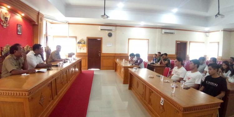 PENGUKUHAN PSM DAN KARANG TARUNA DESA SANGEH