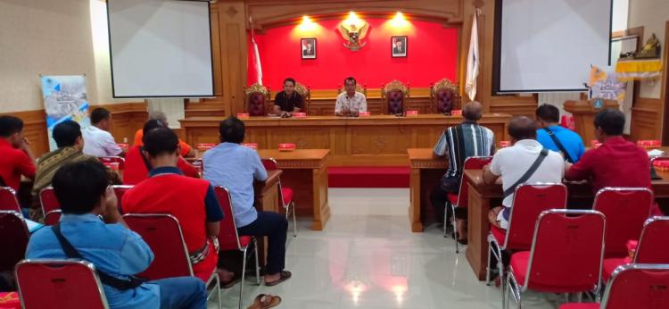 RAKOR LPM, PERBEKEL, KASI/KAUR DAN KELIAN DINAS DESA SANGEH