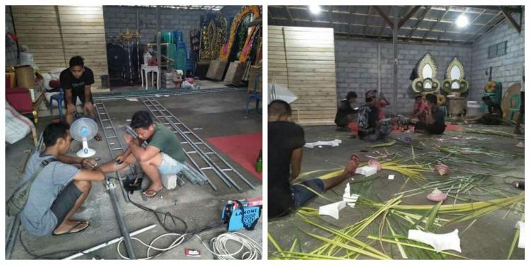 Abley Dekorasi terus meningkatkan Kreasi Seni