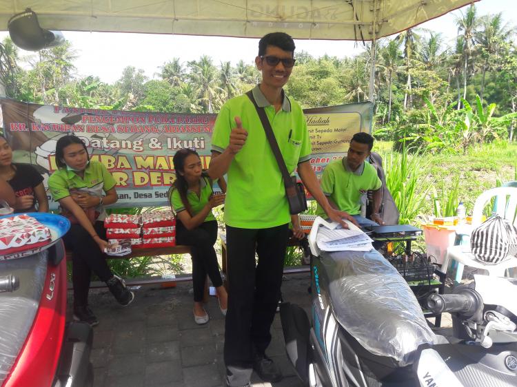 Agung Yamaha Sponsori  Lomba Mancing Semeton Pande