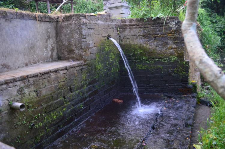 Beji Pura Puseh dipercaya bisa menyembuhkan penyakit cacar air