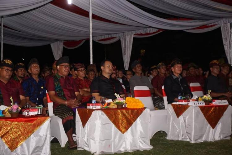 Dampingi Bupati Badung, IBagus Alit Sucipta (Gus Bota) Turut Hadir Dalam Porsenides Desa Sedang
