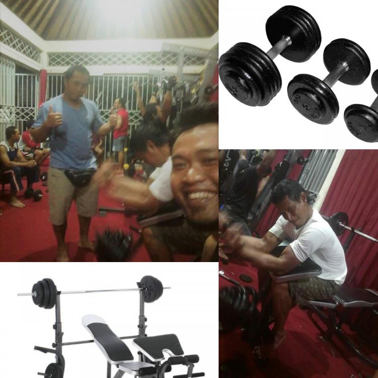 Demi Masyarakat yang Sehat, Pemerintah Desa Sedang Wujudkan Pusat kebugaran (GYM) di Desa Sedang