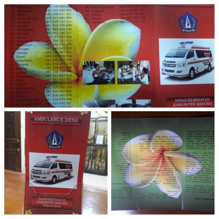 Desa Sedang Siapkan Brosur Sebagai Sosialisasi Ke Masyarakat