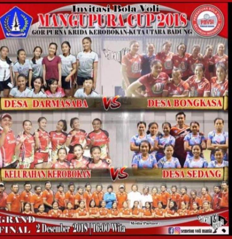 Final!!! Desa Sedang berhadapan dengan Kelurahan Kerobokan