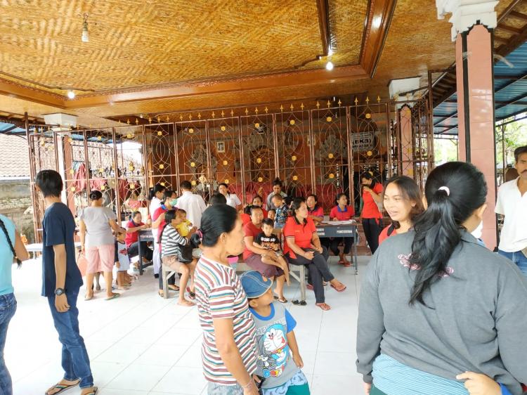 Kegiatan Posyandu di Banjar Sedang Terpantau Lancar