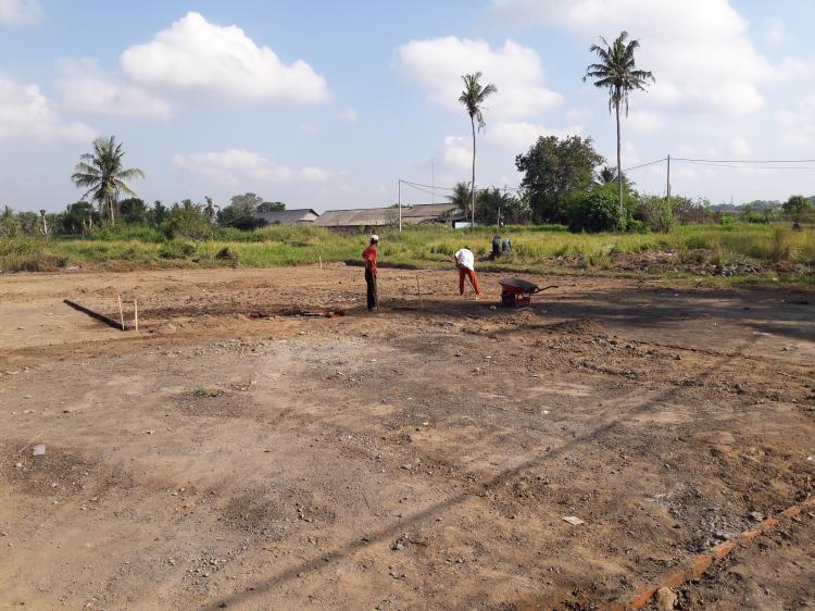 Lapangan Volly Putra Jenggala Kembali Di Bentuk