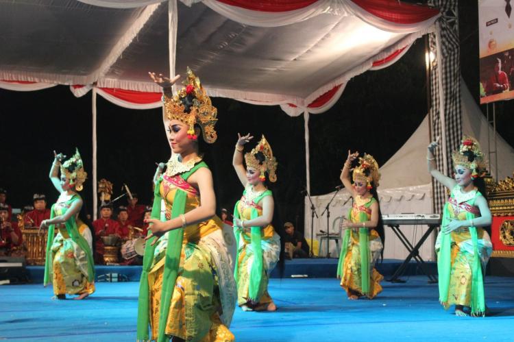 Lunching Tari Maskot Desa Sedang “Puspa Nagasari”