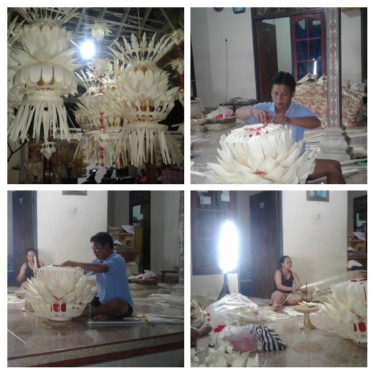 Menjelang Galungan, Made Sila Dibanjiri Pesanan