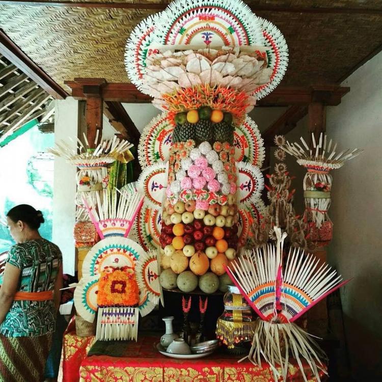 Nekang, sebuah Tradisi pada saat Hari Raya Galungan