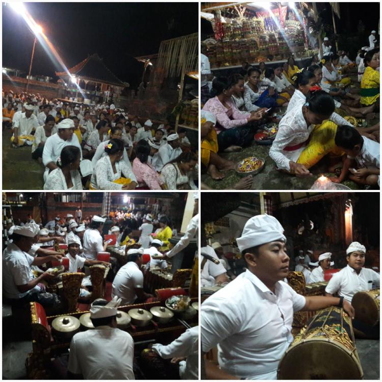 Odalan Pura Batur" Sekee Gong Anusapati Ngayah"