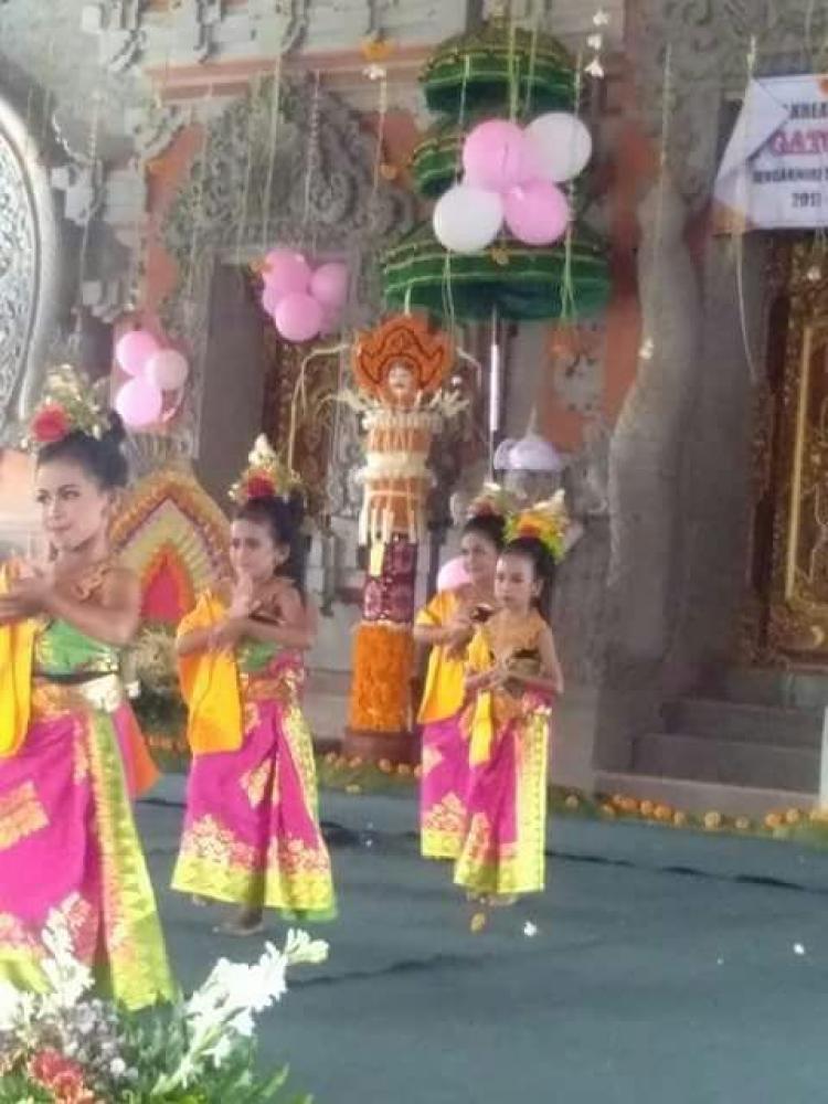 Pelepasan siswa TK GATOT KACA sangat meriah