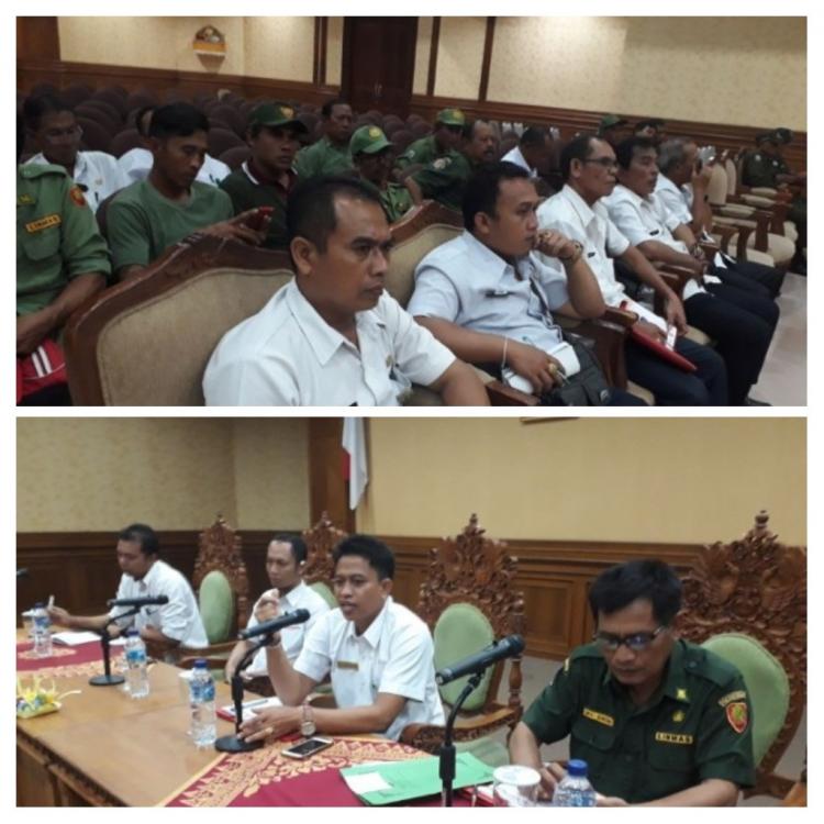 Pengarahan dari Satpol PP Badung dan KPU Pilgub