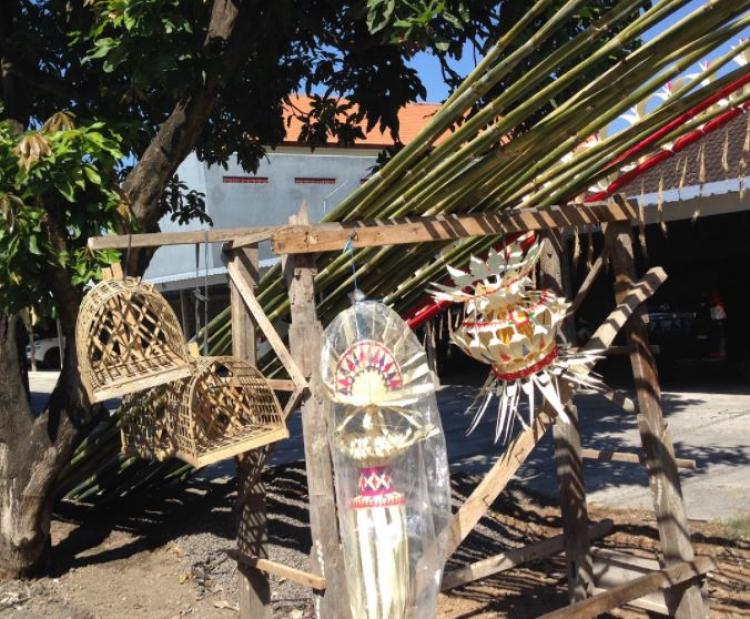 Permintaan Bambu Mulai Melonjak Jelang Hari Raya Galungan