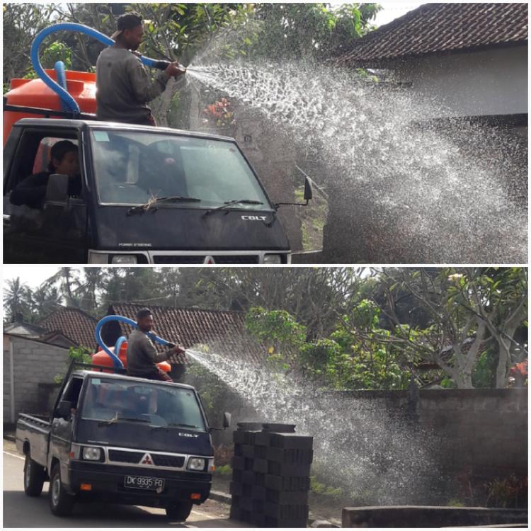 "Rutin Dirawat" Kebun Disiram Setiap Hari