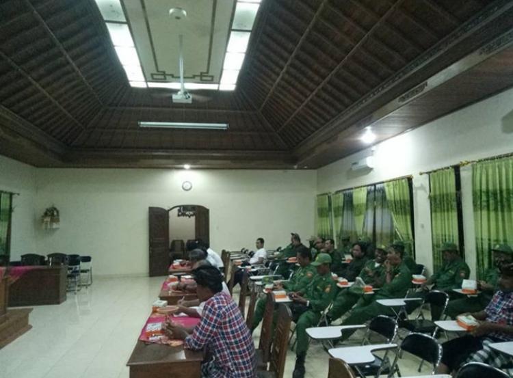 Seringnya Laporan Kemalingan, Perbekel Rapatkan Linmas Perketat Pengamanan