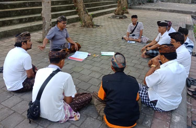 Sisi Kangin Setra Gede Siap Di Sengker