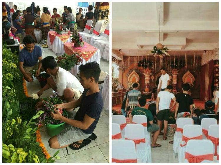 Stt Windhu Karya mempersiapkan acara Ulang Tahunnya