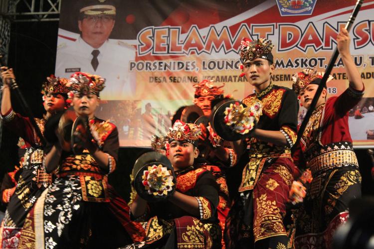 Sukses Pentaskan Baleganjur Sang Hyang Jaran dari Para Pemuda Br.Aseman