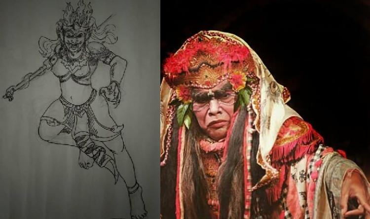 Walunateng Girah, Tema Ogoh-Ogoh yang diusung Stt. Semara Ratih Br.Aseman Desa sedang