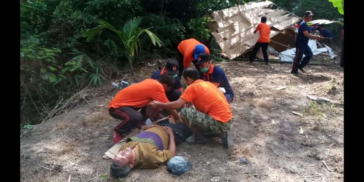 Desa Sibanggede Gelar Simulasi  Desa Tangguh Bencana