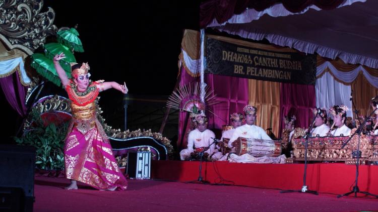 Banjar Berawa dan Pelambingan Meriahkan Parade Gong Kebyar di Hari Kedua