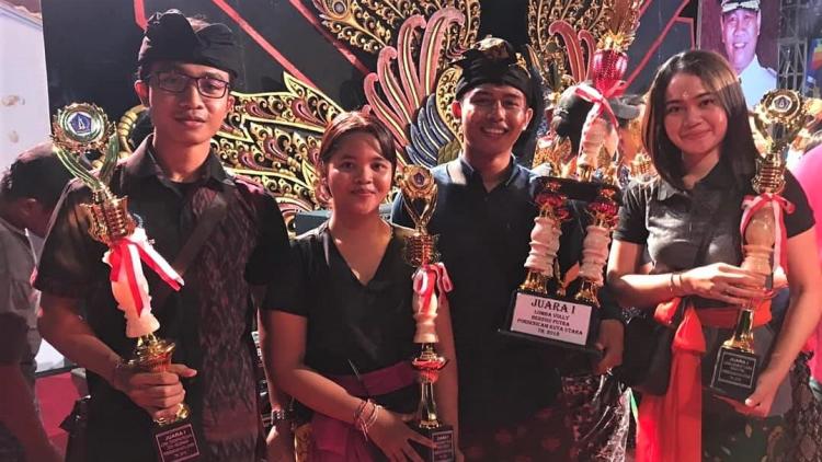 Desa Tibubeneng Panen Piala Dalam Perayaan HUT Mangupura