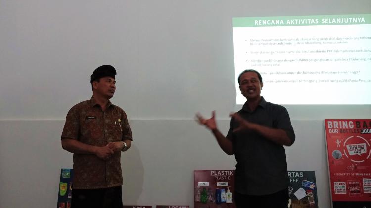 Fokus Menangani Masalah Sampah, Perbekel Desa Tibubeneng Bertemu Echo Bali