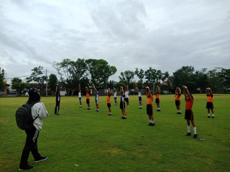 Gugus II Kuta Utara Bina Atlet Lari Menjelang Porjar Badung 2019