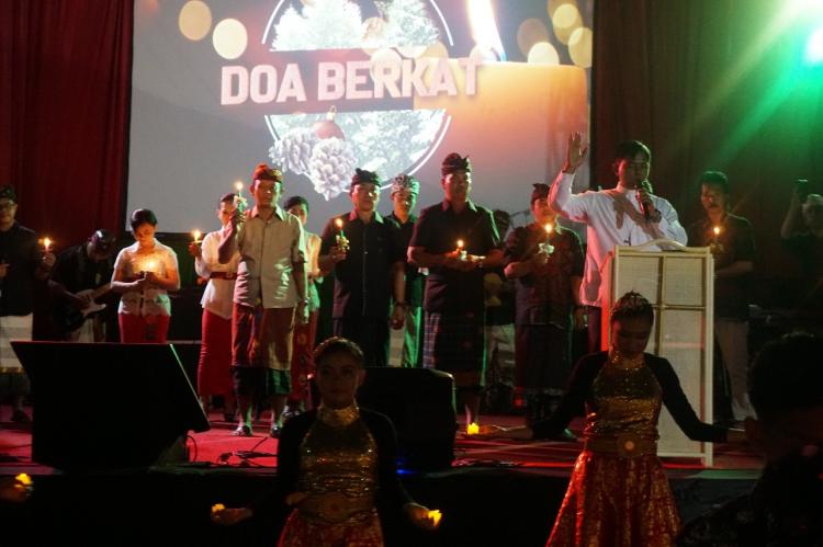 Harmoni in Christmas Hiasi Perayaan Natal Banjar Canggu Permai